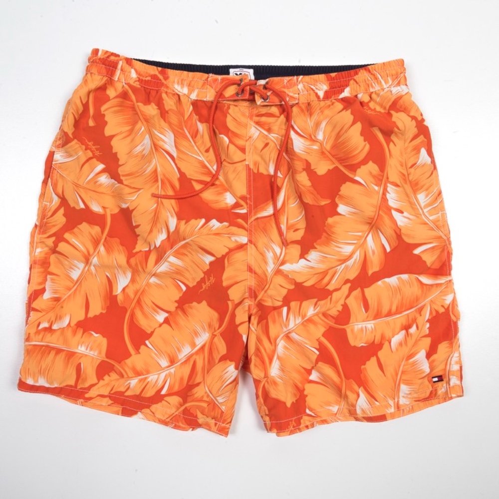 Tommy Hilfiger Swim Trunks Colorful Men's XL Hawaiian Aloha NWOT